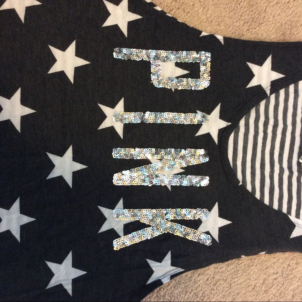PINK Stars & Stripes Tank Top